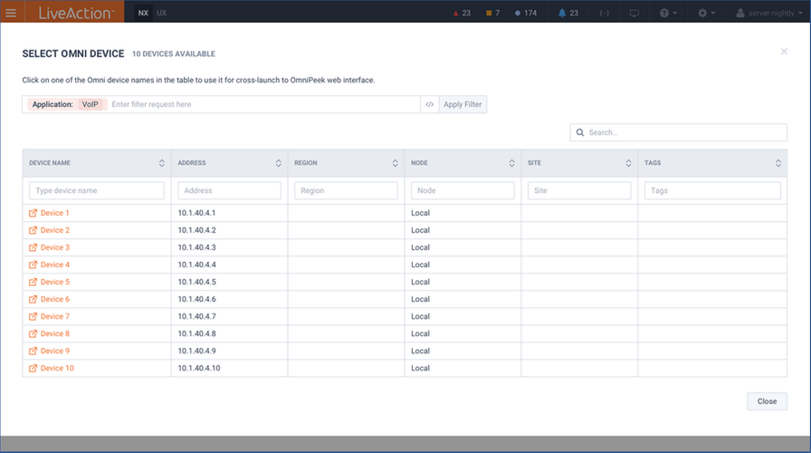 What’s New in LiveNX 9.5 Documentation
